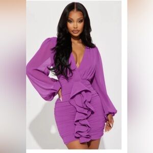 Purple dress NWOT‼️BOGO‼️